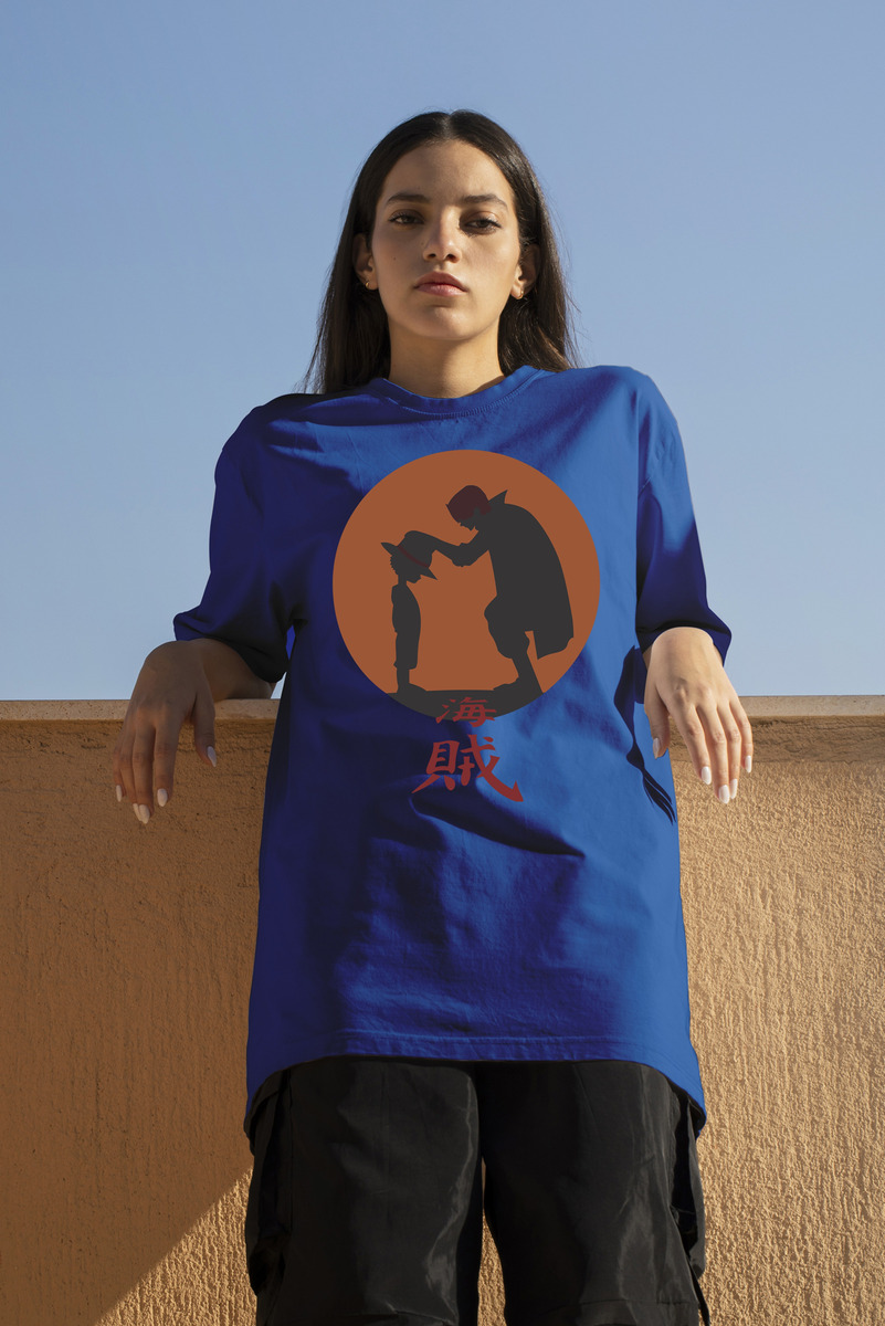 Remera: Shanks Luffy Memoestampados - Imagen 7