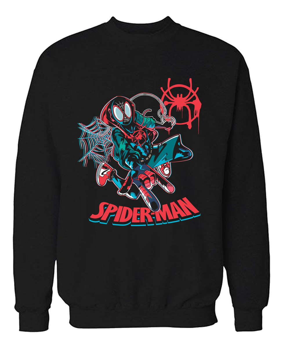 Buzo Spider Morales Glitch Memoestampados - Imagen 4