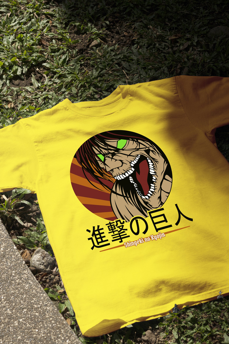 Remera: Shingeki No Kyojin 02 Memoestampados - Imagen 6