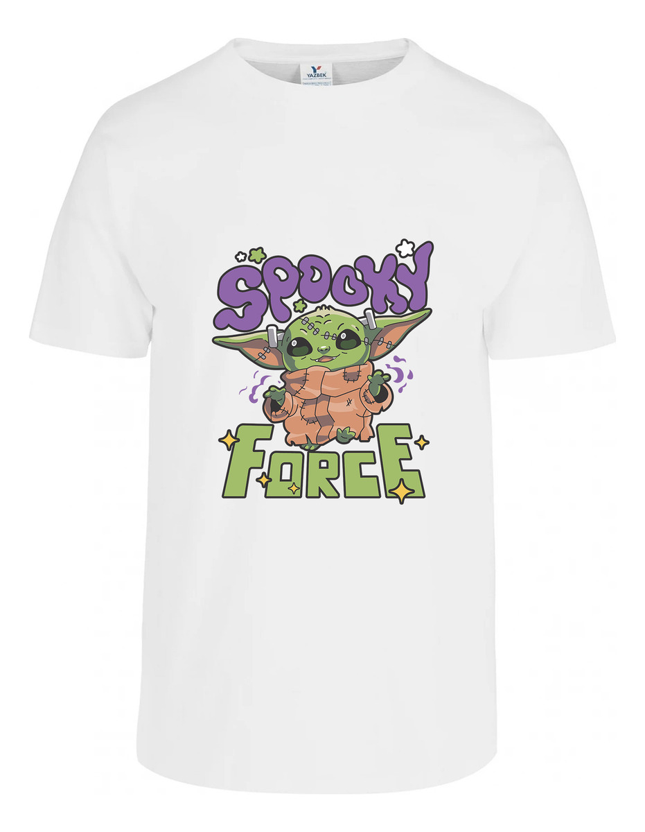 Remera: Spooky Force (baby Yoda) Memoestampados - Imagen 19