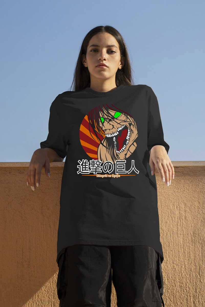 Remera: Shingeki No Kyojin 02 Memoestampados - Imagen 2