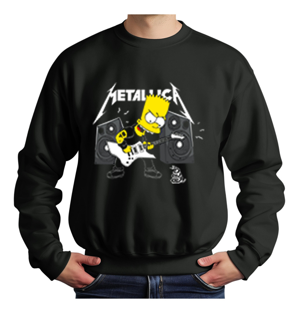Buzo Bart Hetfield Metallica Memoestampados - Imagen 7