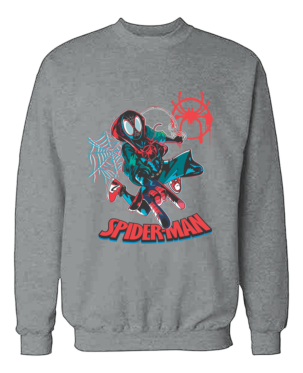 Buzo Spider Morales Glitch Memoestampados - Imagen 7