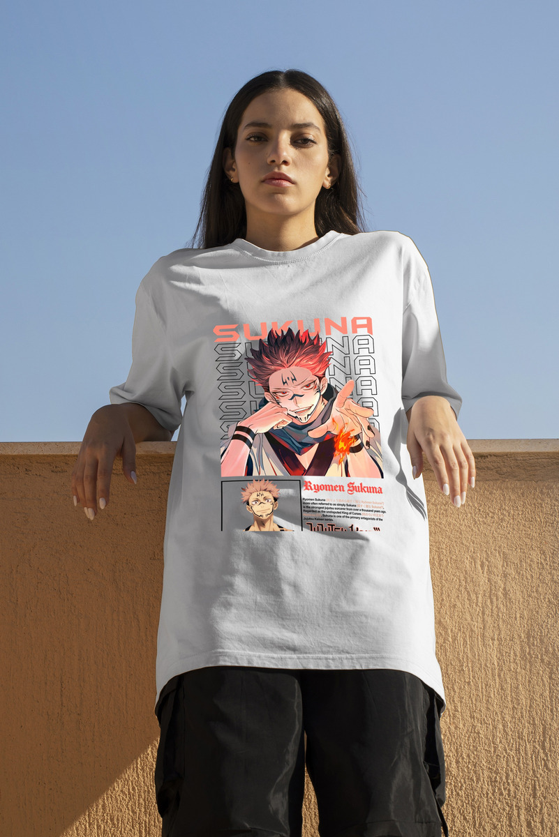 Remera: Ryomen Sukuna 01 Memoestampados - Imagen 11