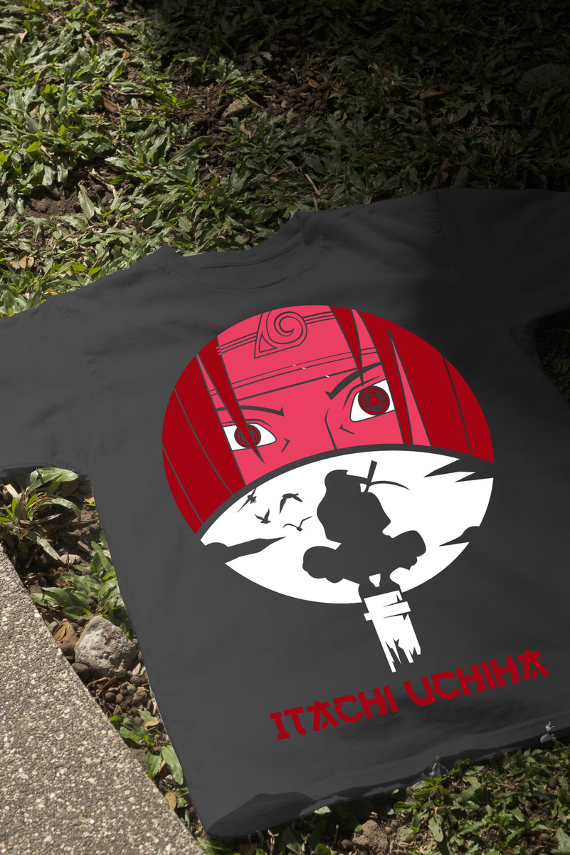 Remera: Itachi Uchiha Naruto 01 Memoestampados - Imagen 3