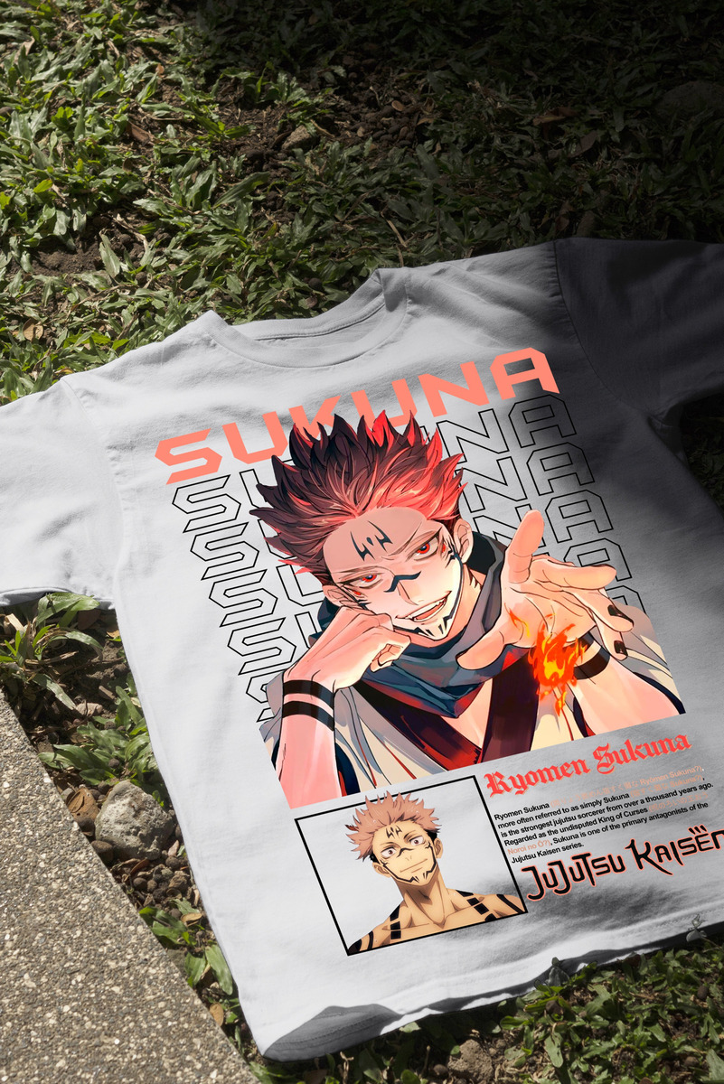 Remera: Ryomen Sukuna 01 Memoestampados - Imagen 15