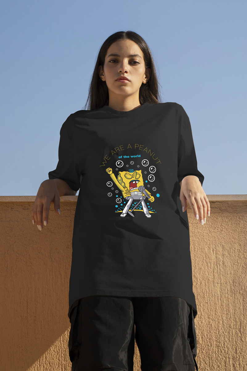 Remera: We Are A Peanut Bob Esponja Memoestampados - Imagen 2
