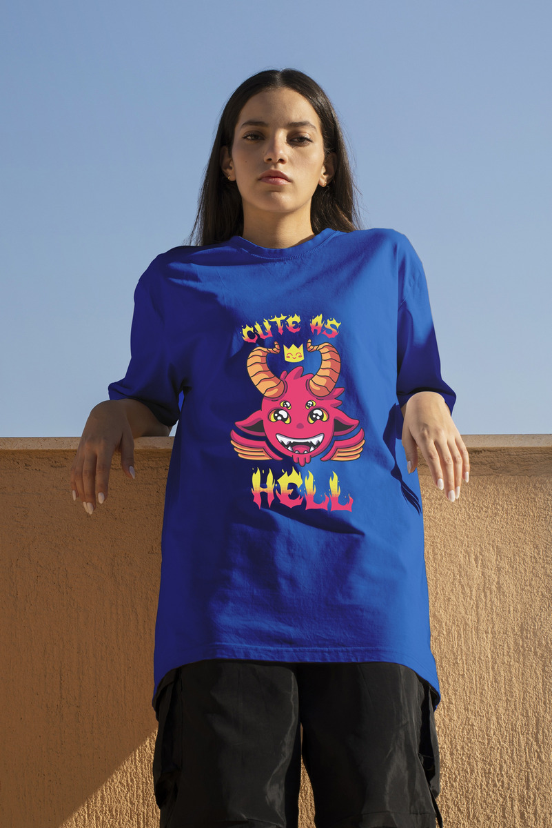 Remera: Cute As Hell Memoestampados - Imagen 8