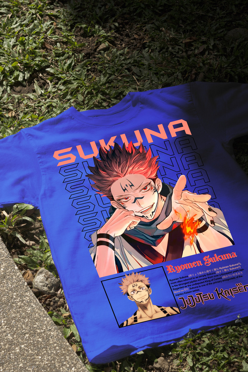 Remera: Ryomen Sukuna 01 Memoestampados - Imagen 9