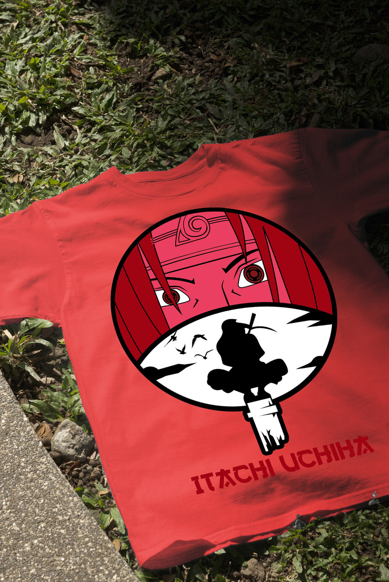 Remera: Itachi Uchiha Naruto 01 Memoestampados - Imagen 7