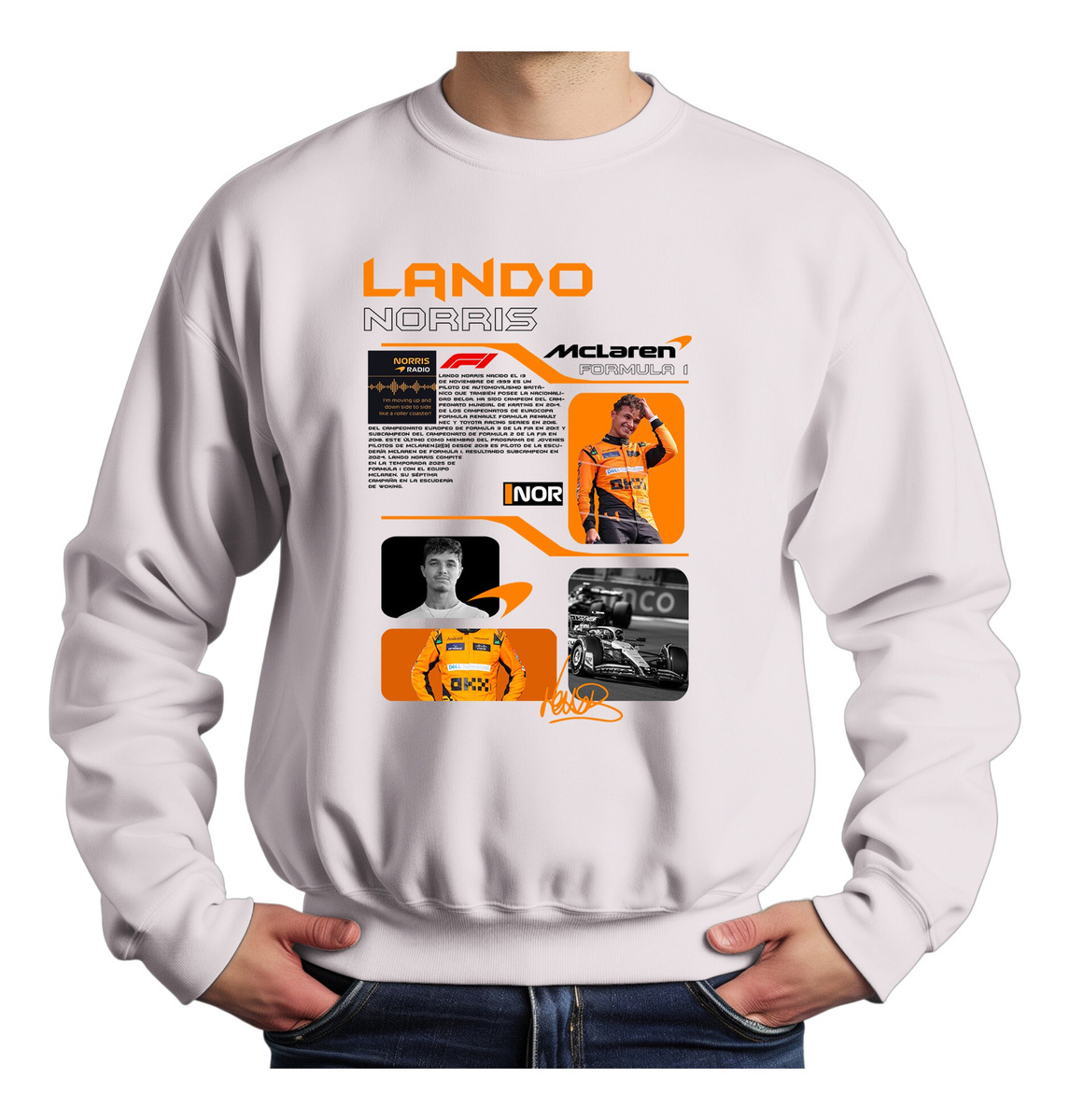 Buzo F1 Lando Norris Mclaren Memoestampados - Imagen 17