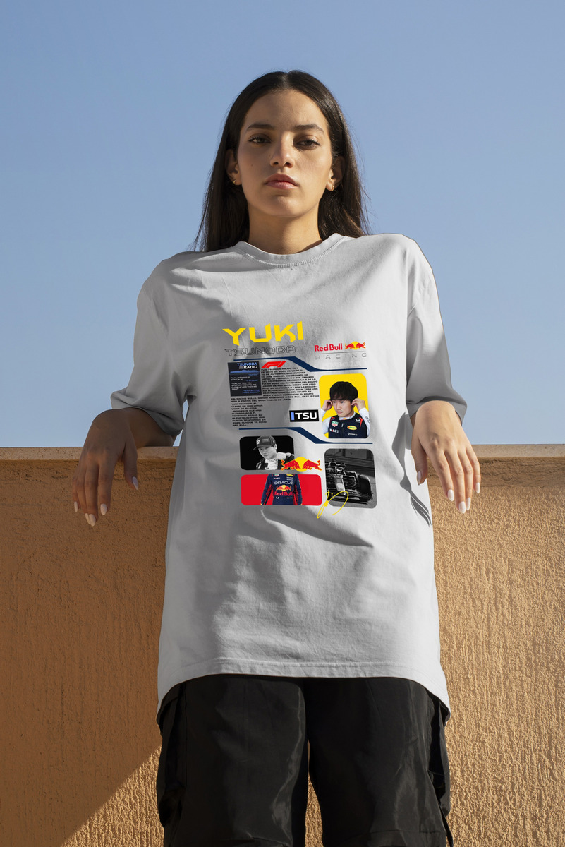 Remera: F1 Yuki Tsunoda Red Bull Memoestampados - Imagen 14
