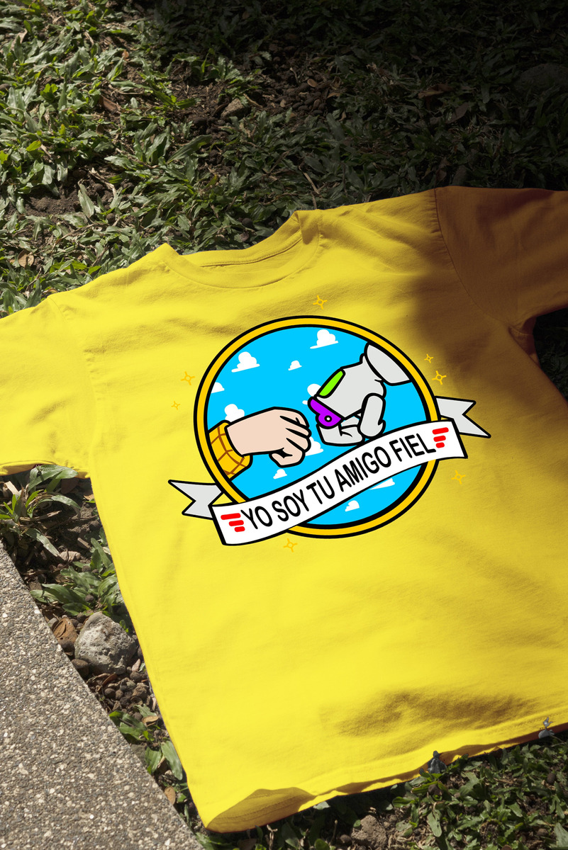Remera: Yo Soy Tu Amigo Fiel Memoestampados - Imagen 6