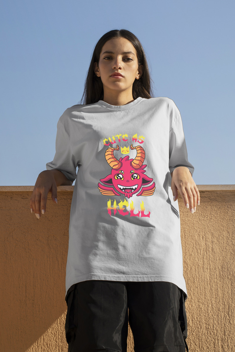 Remera: Cute As Hell Memoestampados - Imagen 11