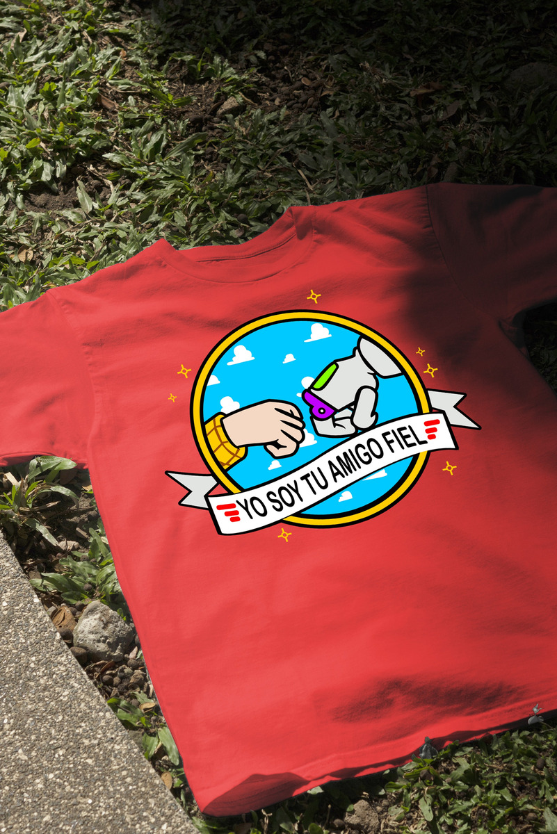 Remera: Yo Soy Tu Amigo Fiel Memoestampados - Imagen 18
