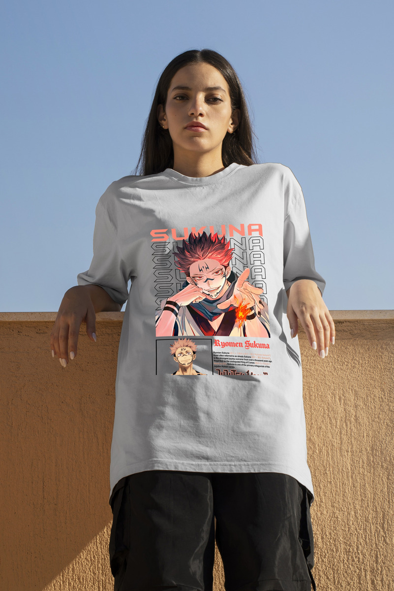 Remera: Ryomen Sukuna 01 Memoestampados - Imagen 14