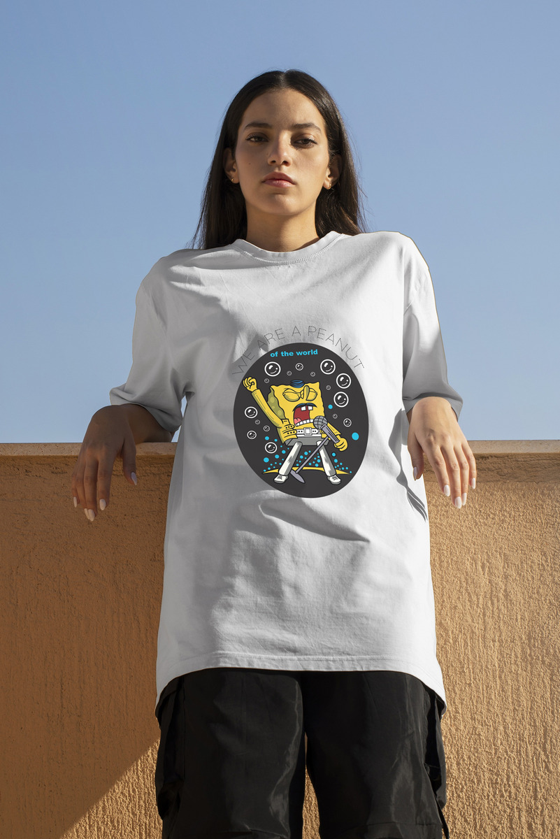 Remera: We Are A Peanut Bob Esponja Memoestampados - Imagen 11