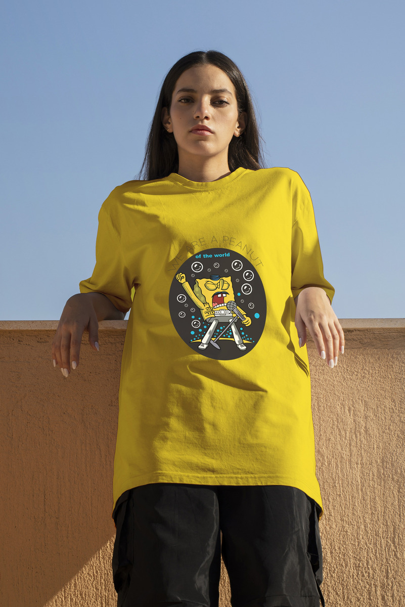 Remera: We Are A Peanut Bob Esponja Memoestampados - Imagen 5