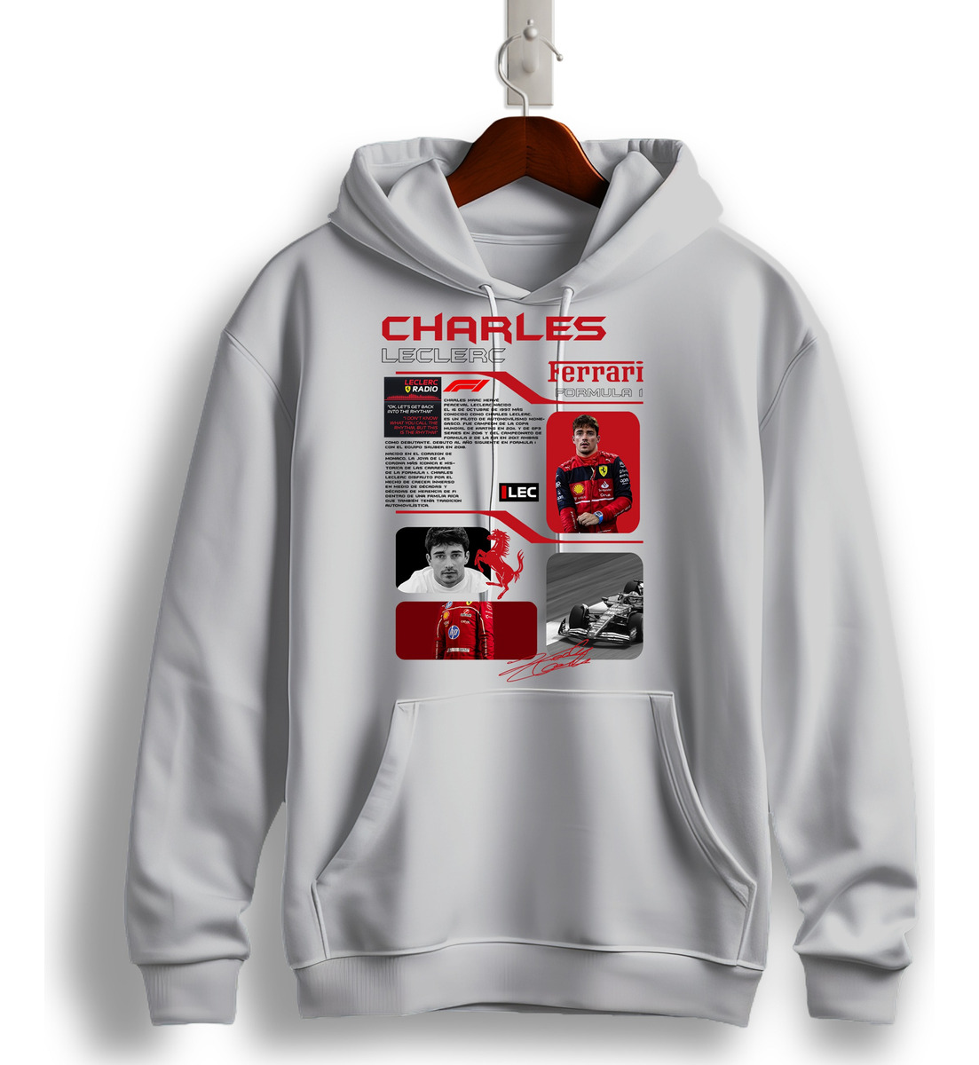 Canguro F1 Charles Leclerc Ferrari Memoestampados - Imagen 18