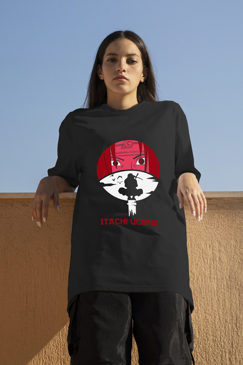 Remera: Itachi Uchiha Naruto 01 Memoestampados - Imagen 2