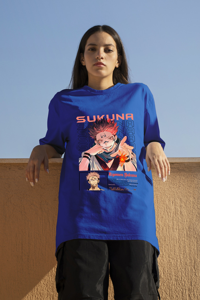 Remera: Ryomen Sukuna 01 Memoestampados - Imagen 8