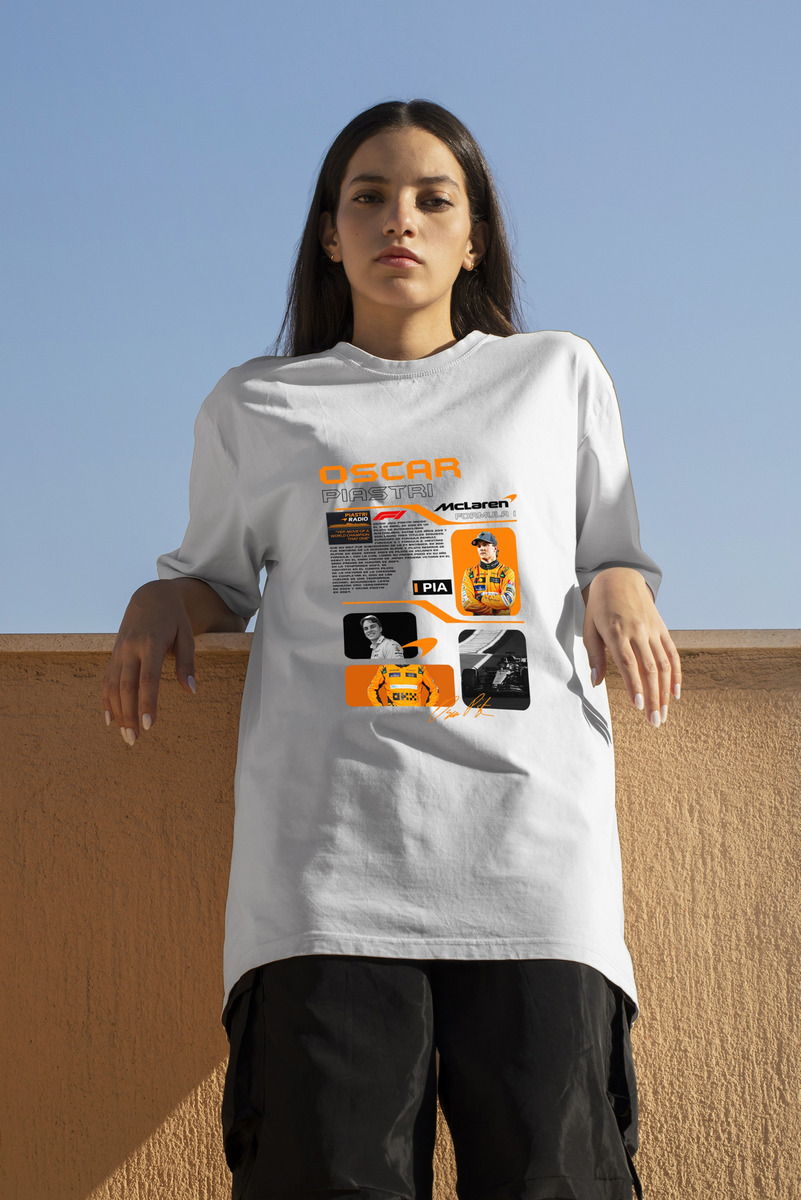 Remera: F1 Oscar Piastry Mclaren Memoestampados - Imagen 18