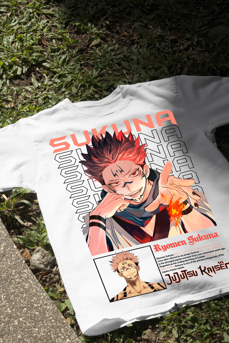 Remera: Ryomen Sukuna 01 Memoestampados - Imagen 12