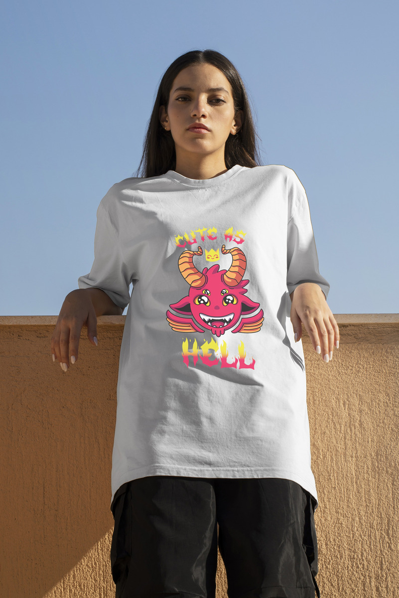 Remera: Cute As Hell Memoestampados - Imagen 14