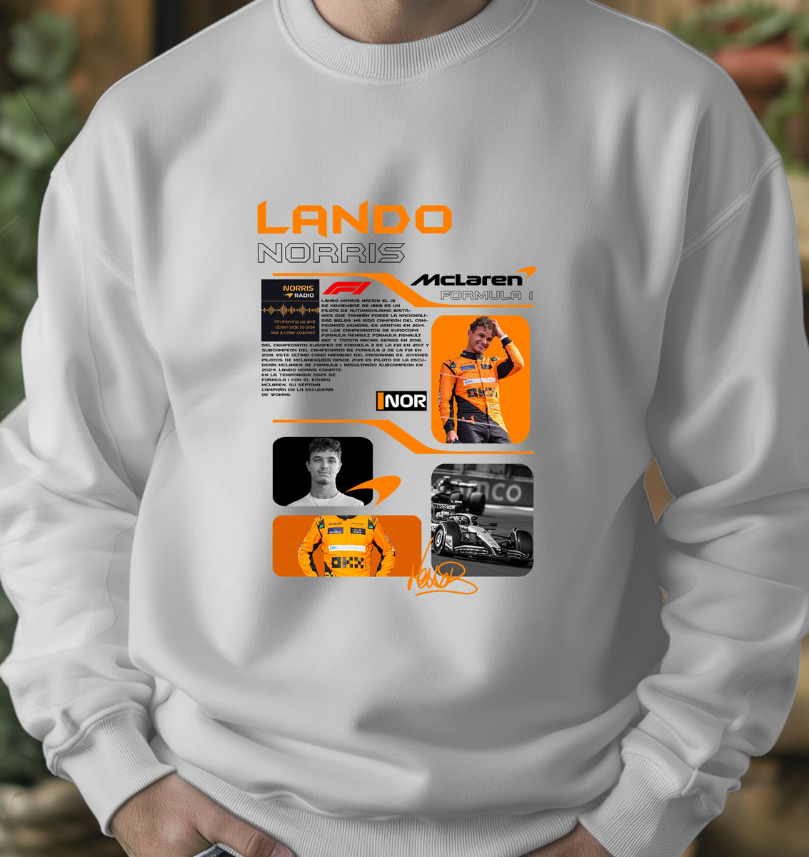 Buzo F1 Lando Norris Mclaren Memoestampados - Imagen 18