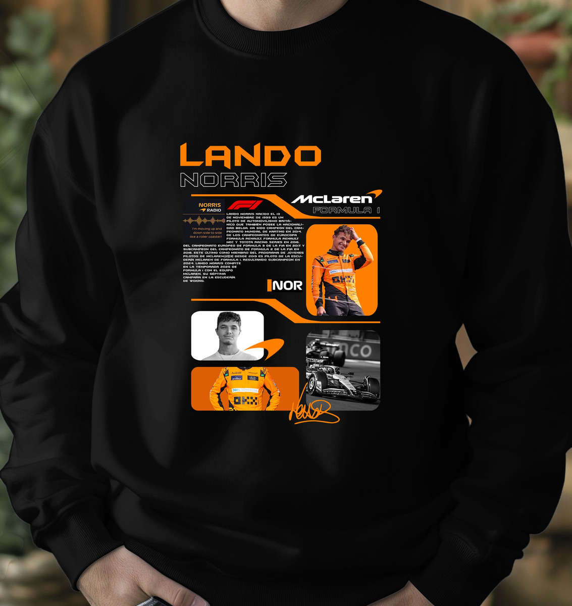 Buzo F1 Lando Norris Mclaren Memoestampados - Imagen 6