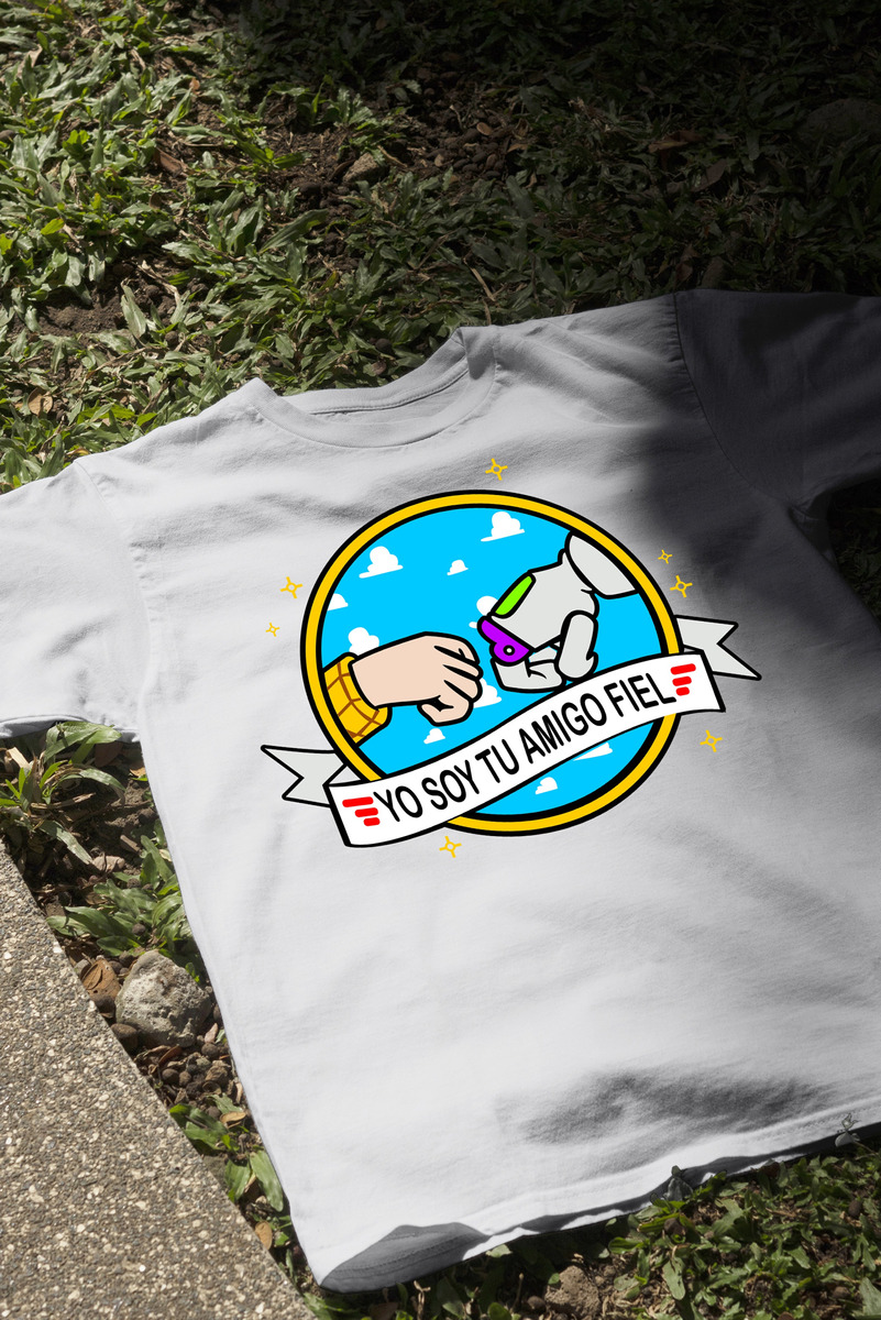 Remera: Yo Soy Tu Amigo Fiel Memoestampados - Imagen 15