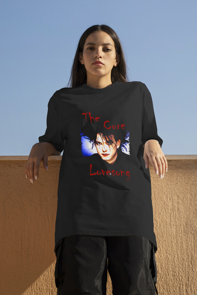 Remera: The Cure Lovesung Memoestampados - Imagen 3