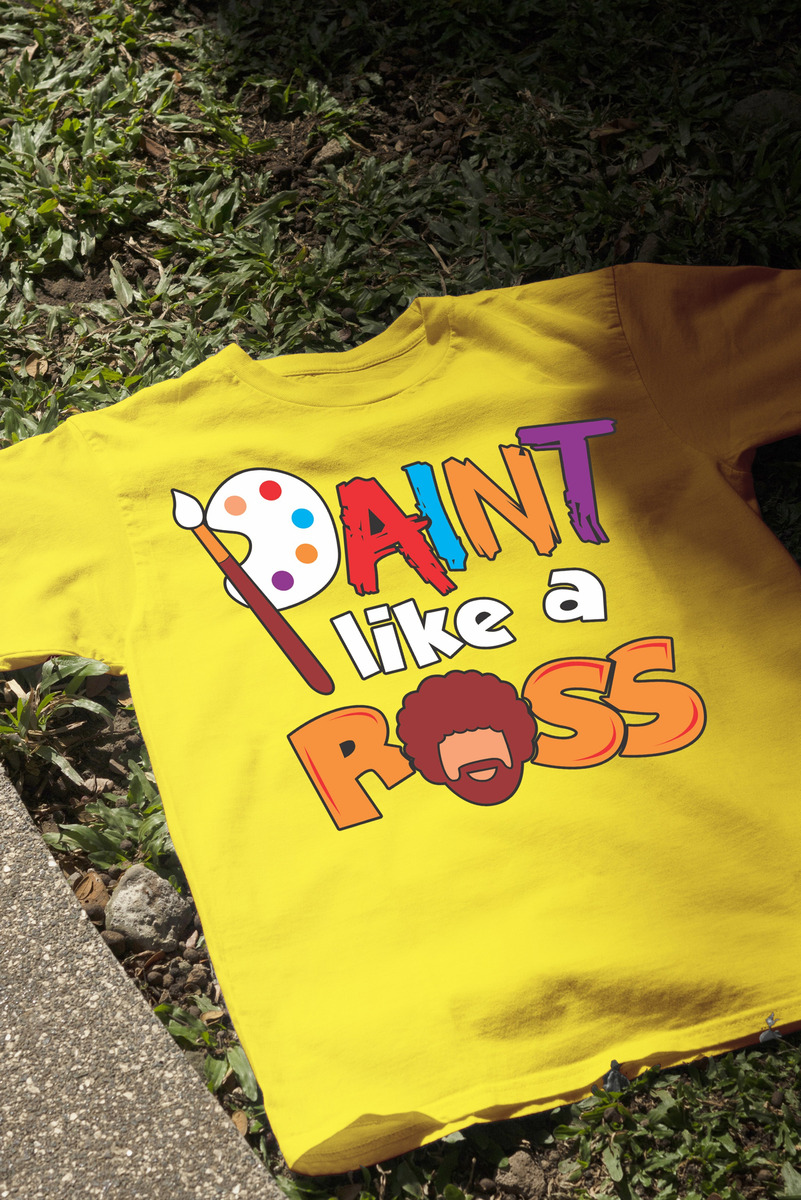 Remera: Paint Like A Ross Memoestampados - Imagen 6