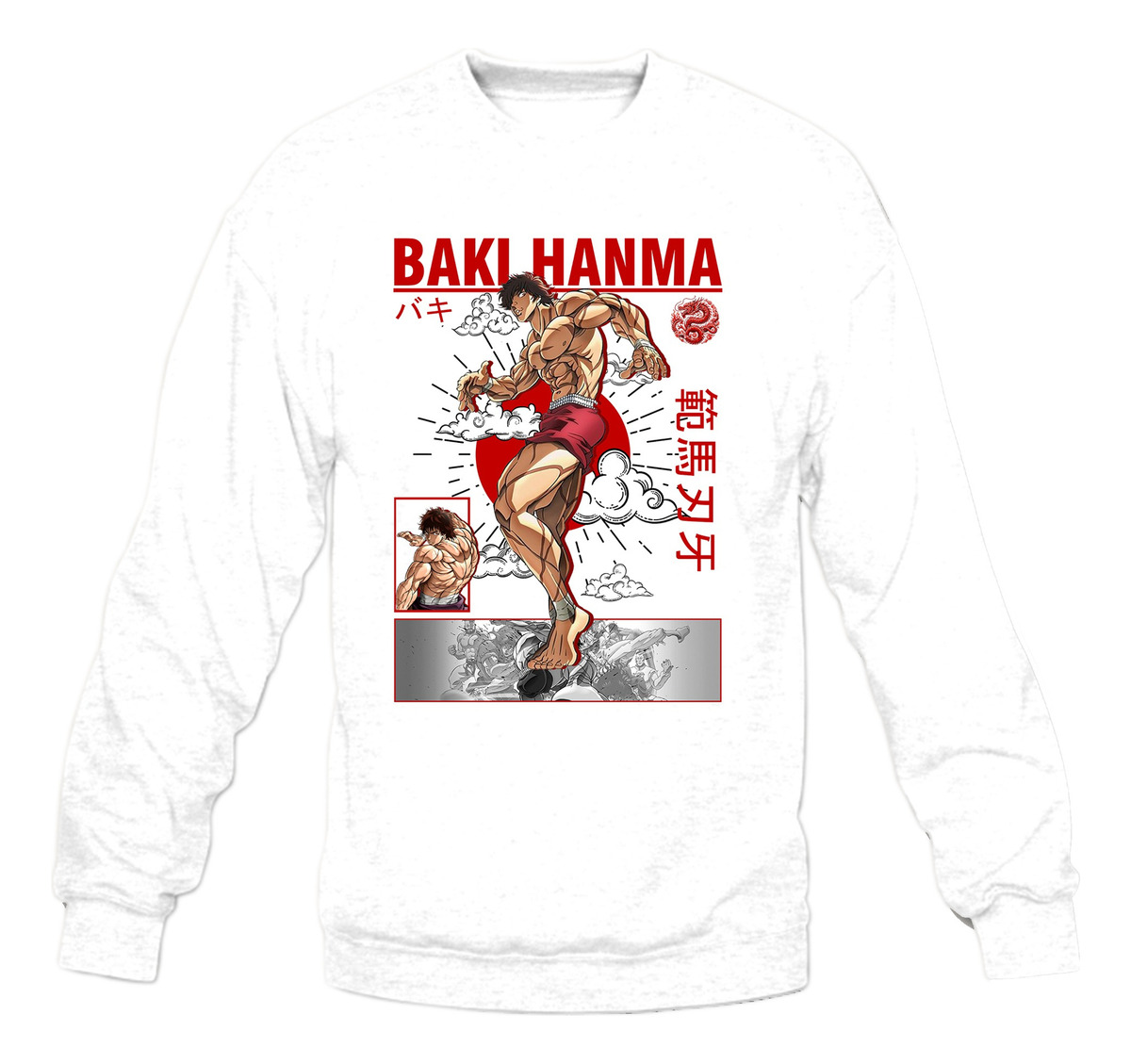 Buzo Baki Hanma 02 Memoestampados - Imagen 3