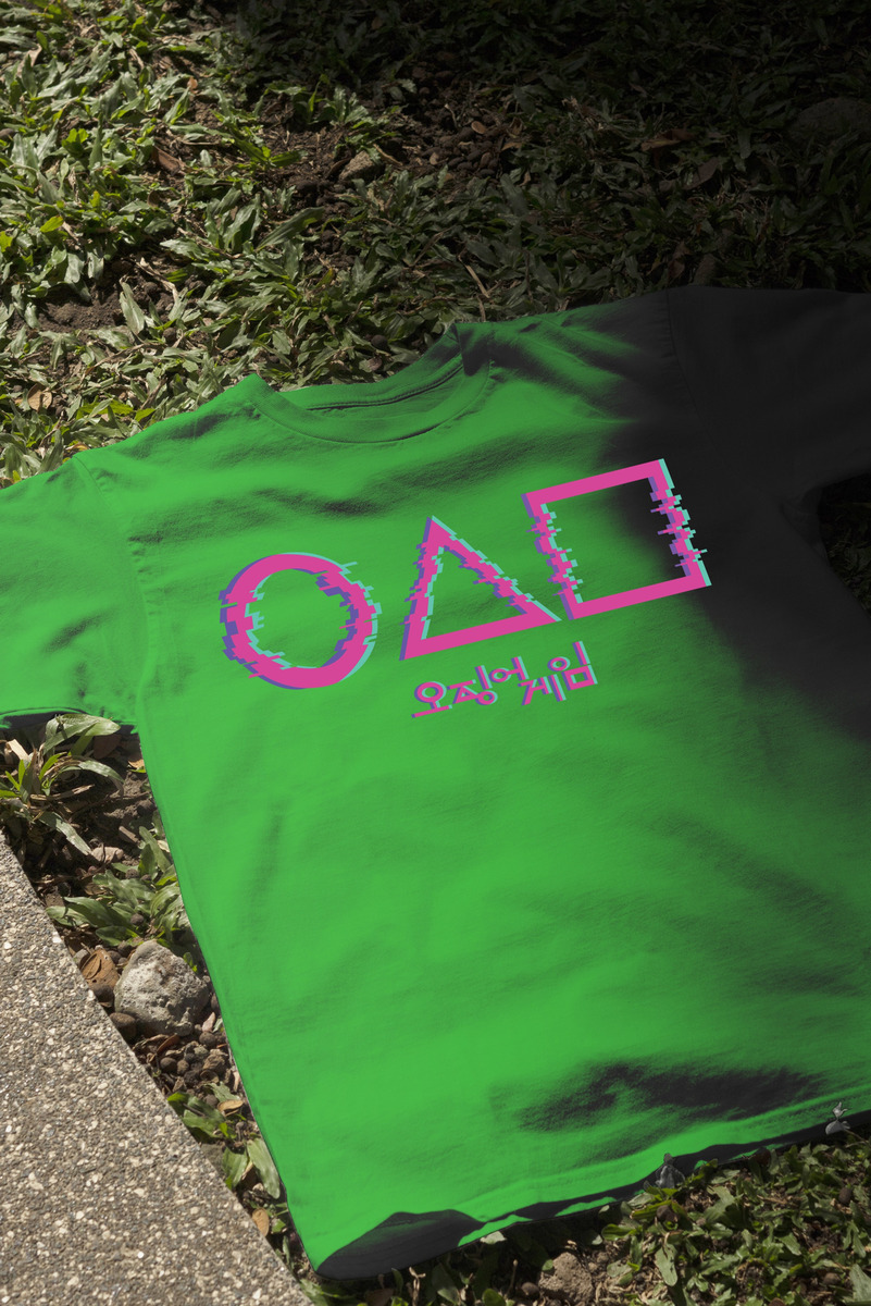 Remera: Squid Game Glich Memoestampados - Imagen 12