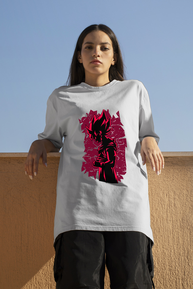 Remera: Goku Red 01 Memoestampados - Imagen 14