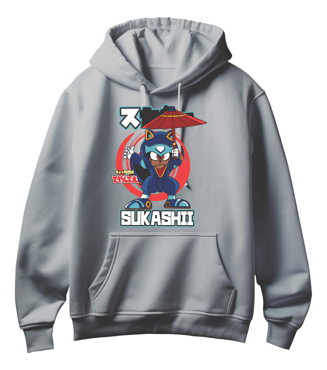 Canguro Sukashii Gatos Samurai Memoestampados - Imagen 8