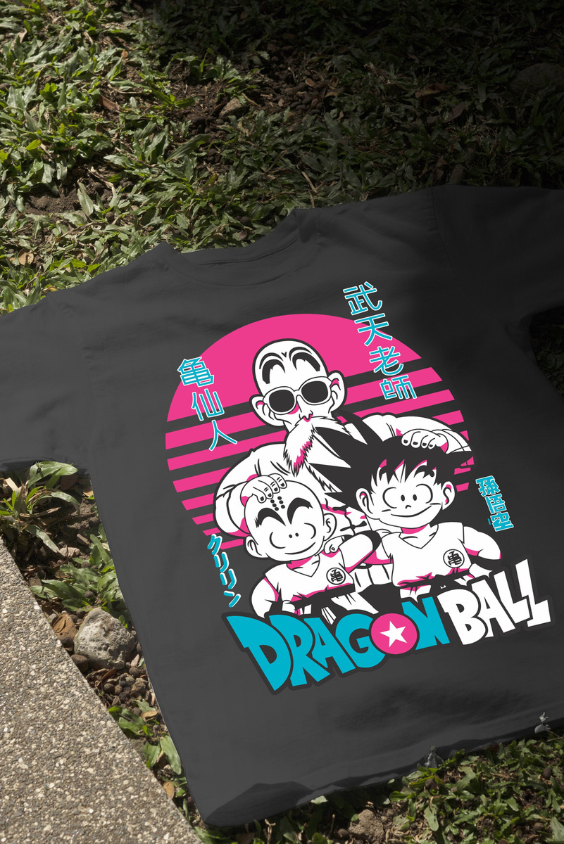 Remera Roshi Krilin Goku 01 Memoestampados - Imagen 3