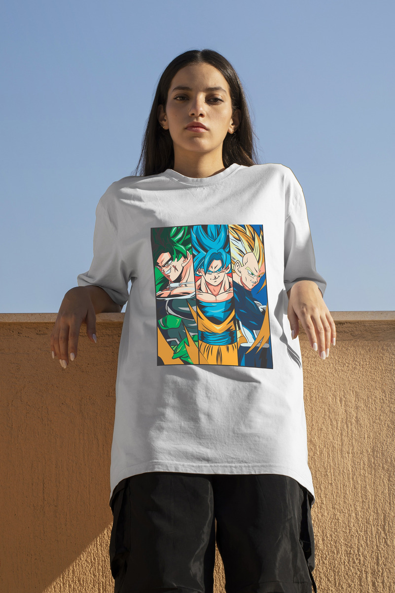Remera: Broly Goku Vegeta Memoestampados - Imagen 12