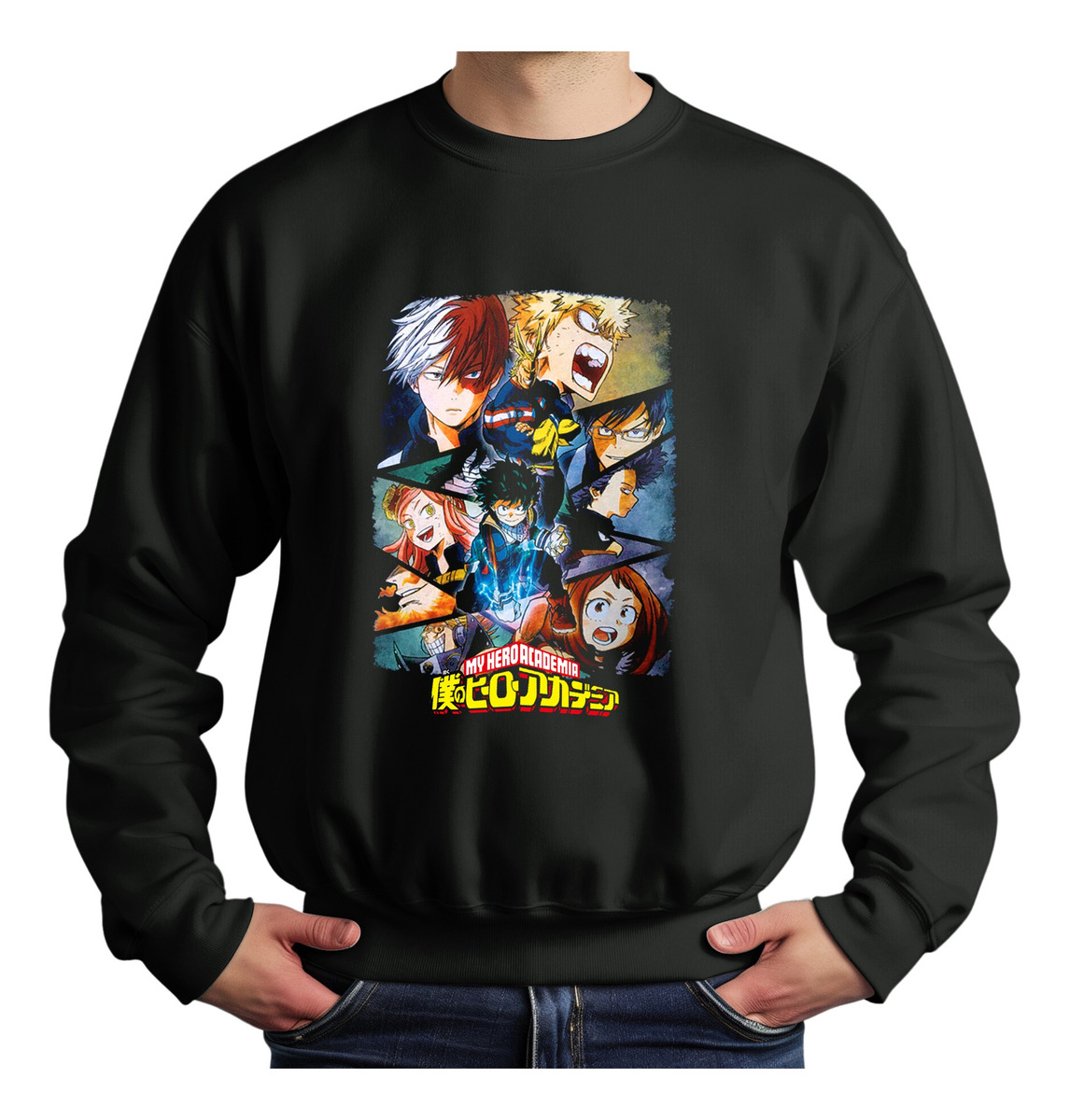 Buzo My Hero Academy Personajes Memoestampados - Imagen 4