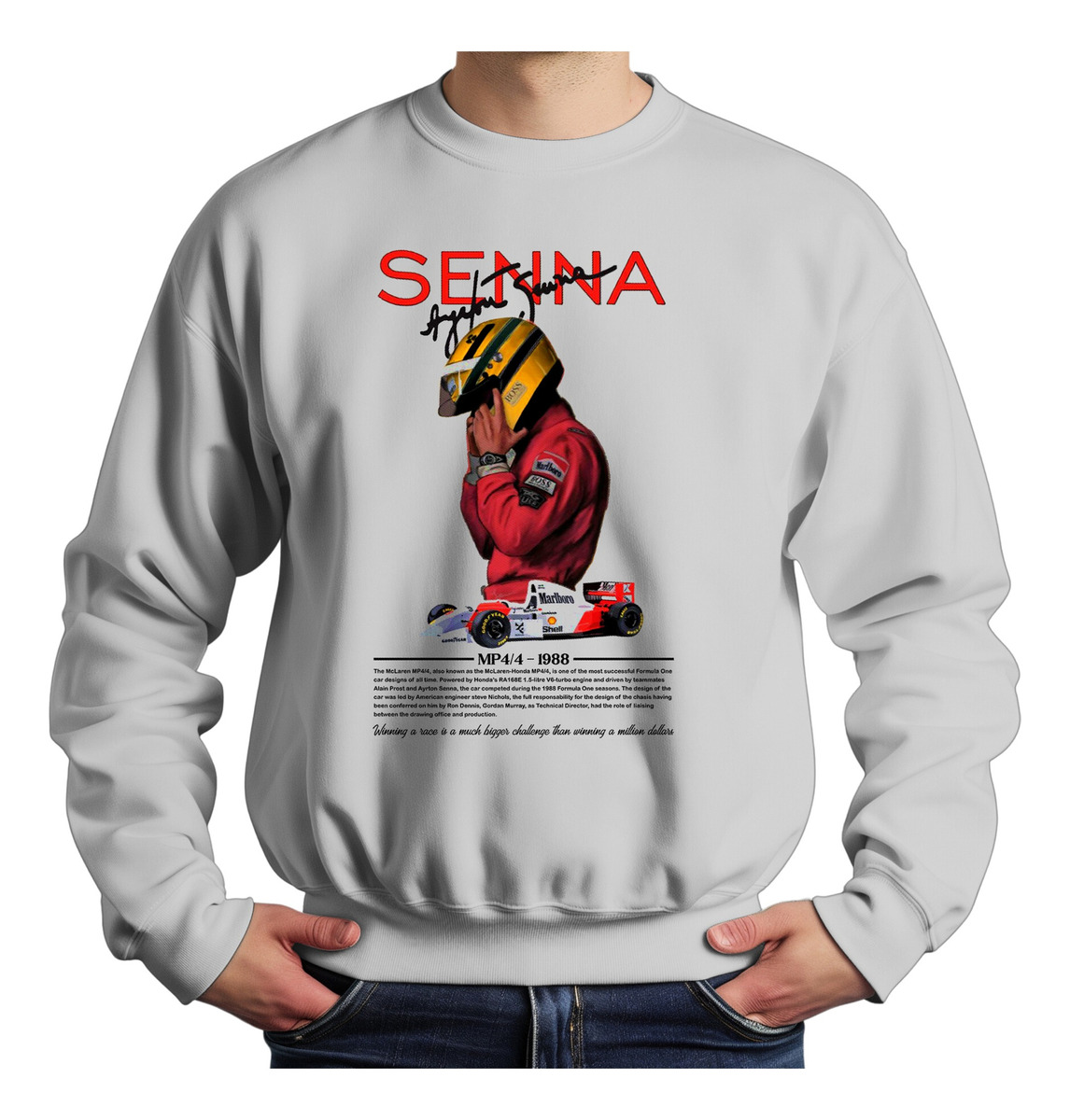 Buzo Ayrton Senna Memoestampados - Imagen 5