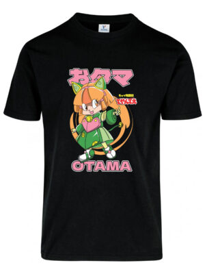 Remera: Otama Francine Gatos Samurai Memoestampados