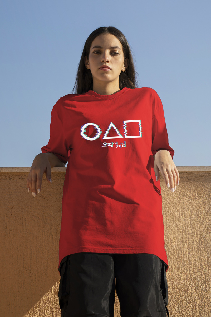 Remera: Squid Game Glich Memoestampados - Imagen 7