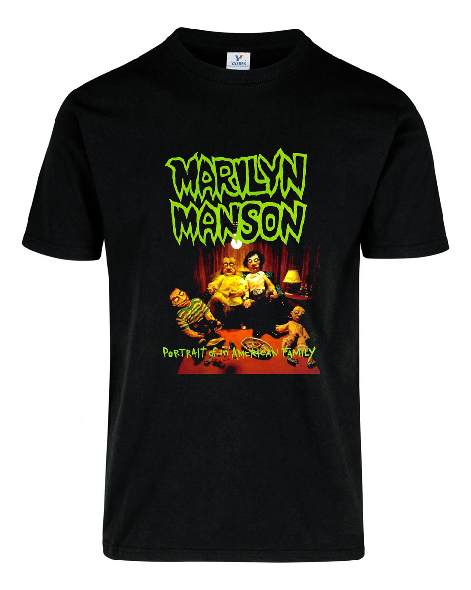 Remera: Marilyn Manson 01 Memoestampados - Imagen 2