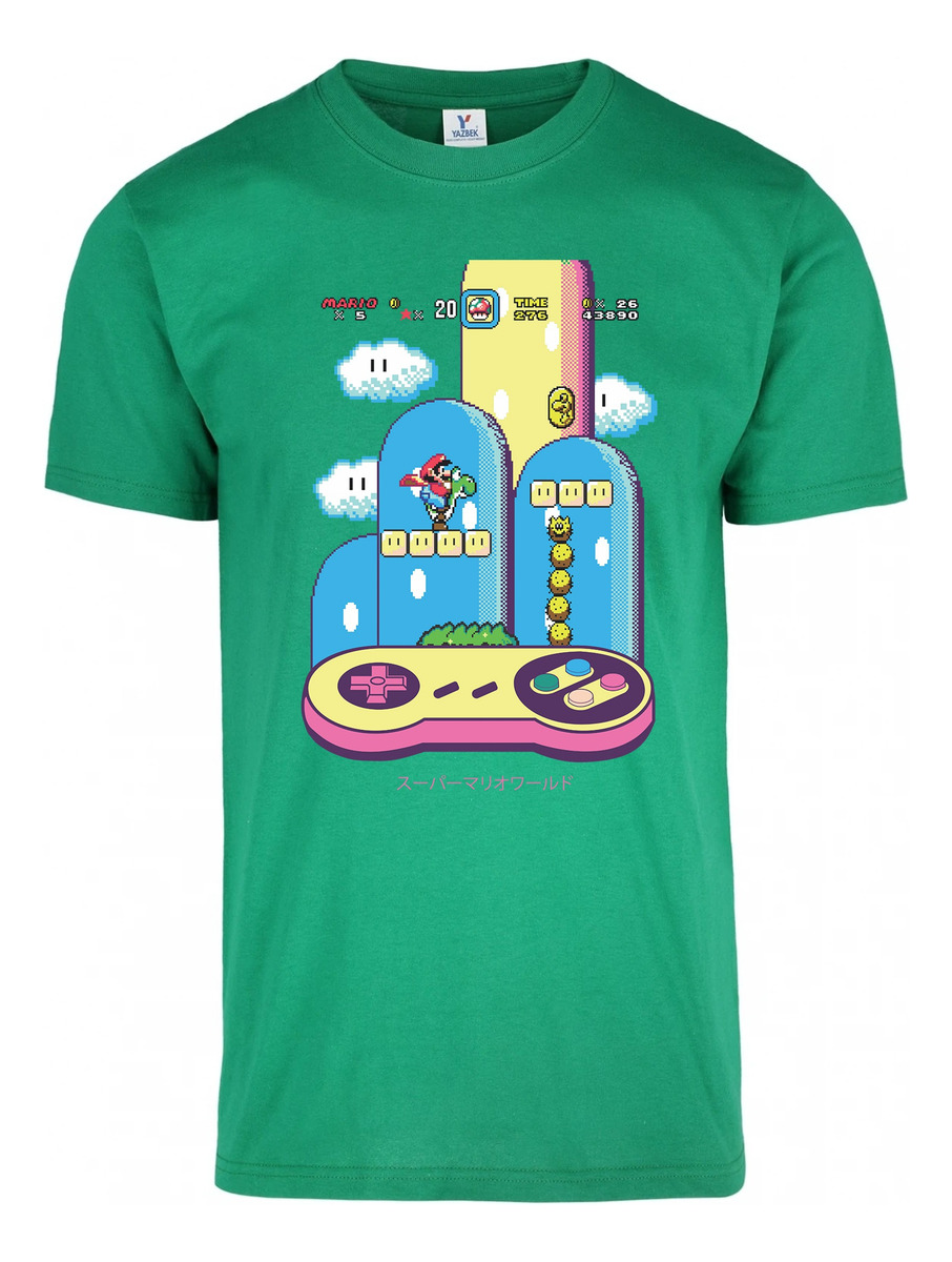Remera: Super Mario World 01 Memoestampados - Imagen 19