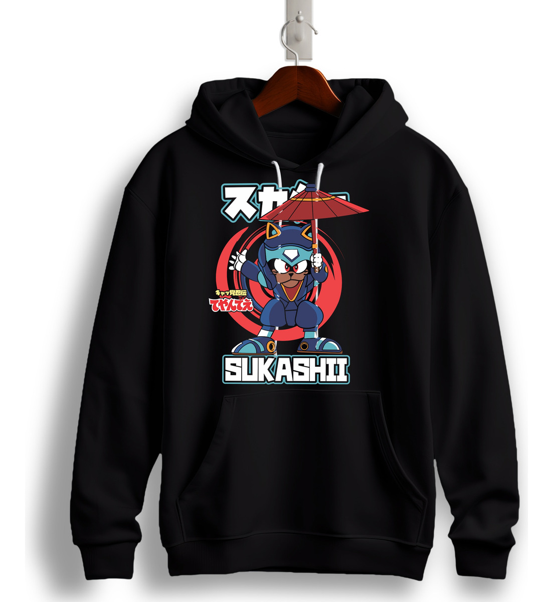 Canguro Sukashii Gatos Samurai Memoestampados - Imagen 6
