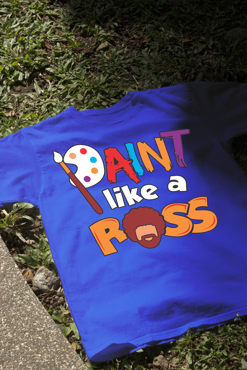 Remera: Paint Like A Ross Memoestampados - Imagen 9
