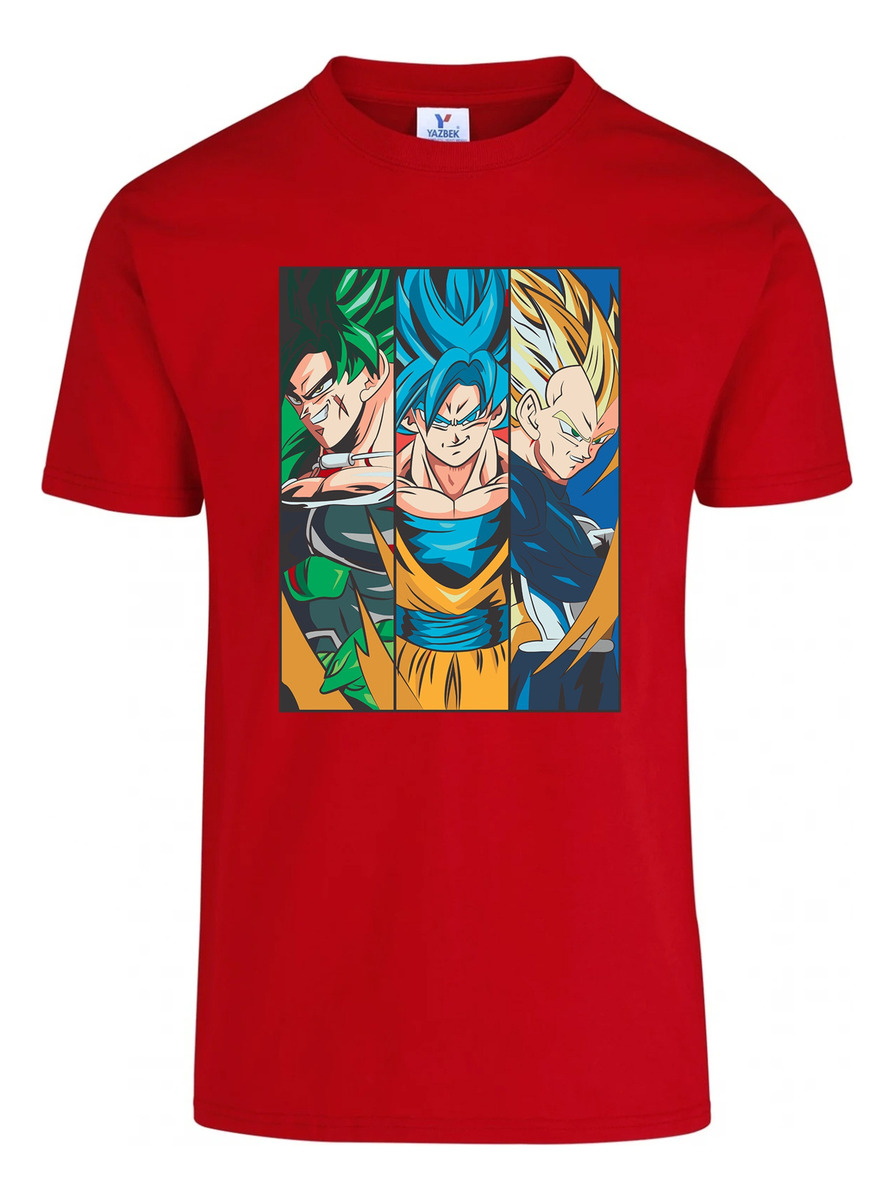 Remera: Broly Goku Vegeta Memoestampados - Imagen 19