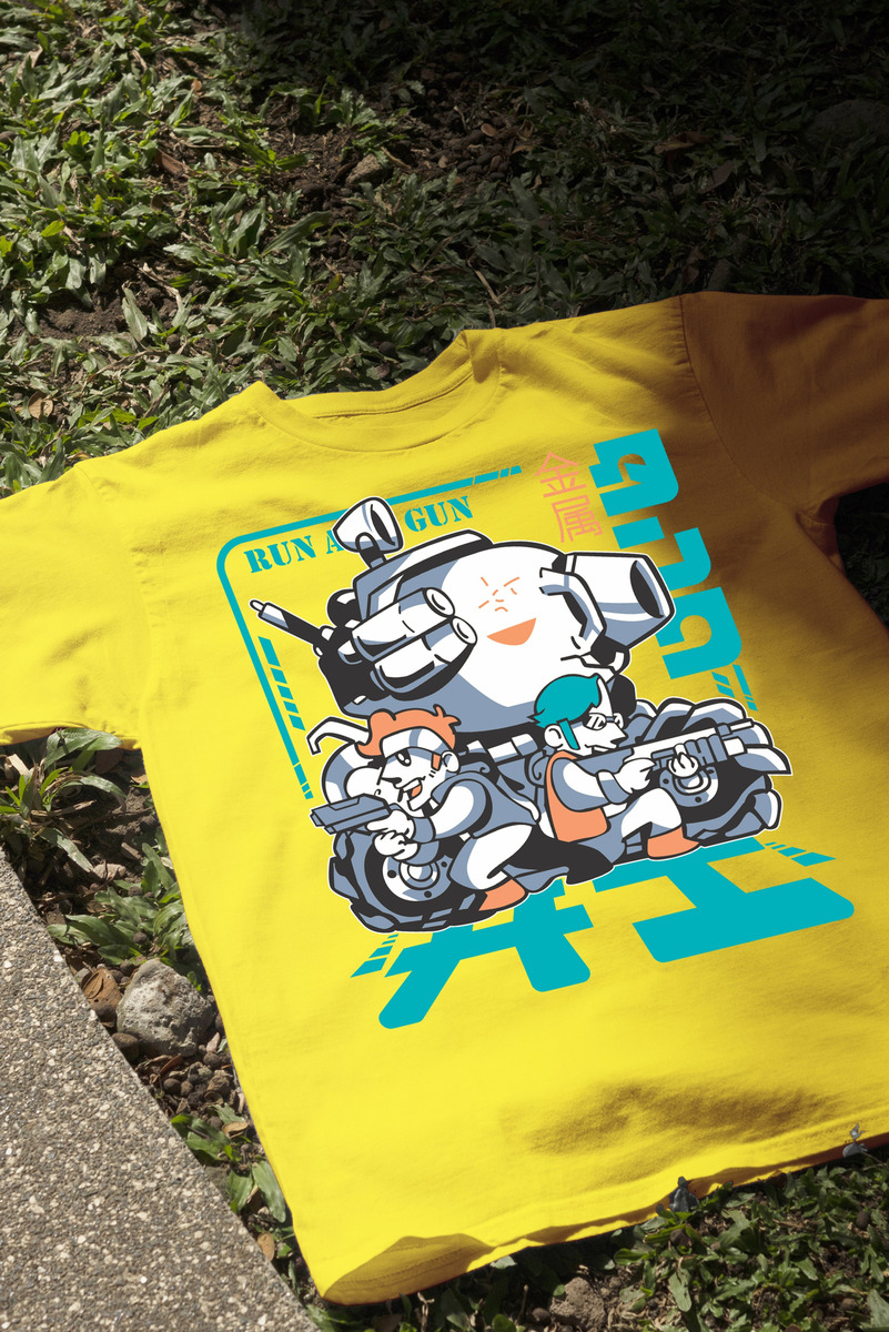 Remera: Metal Slug Kawai Memoestampados - Imagen 6