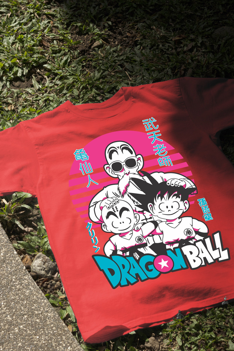 Remera Roshi Krilin Goku 01 Memoestampados - Imagen 18